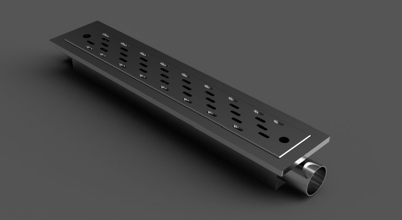 Ground grill with cover (CNC opening system) - Image 5